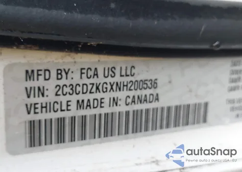 2022 Dodge Challenger Gt Awd from USA, damaged, VIN 2C3CDZKGXNH200536